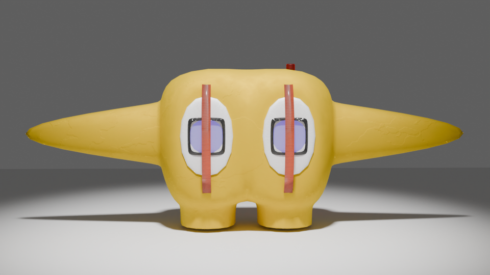 Blender High Poly Model Cycles Render